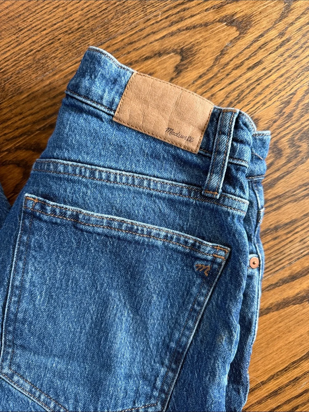 Madewell The Perfect Vintage Wide Leg Blue Denim New no tag sz 26 women